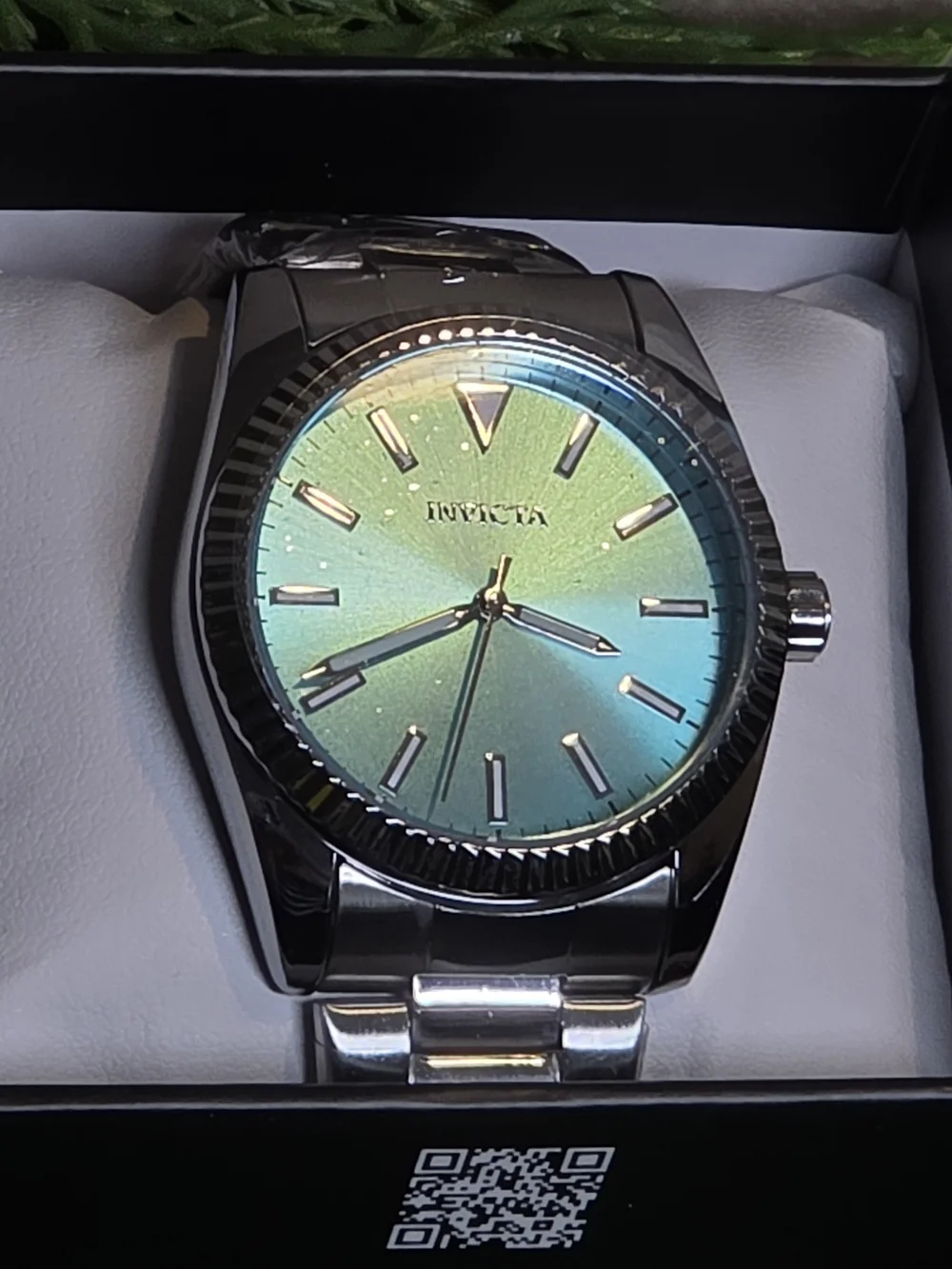 Invicta Celestial Langdon Men's Watch - 40mm with Green-Blue Sunray Dial